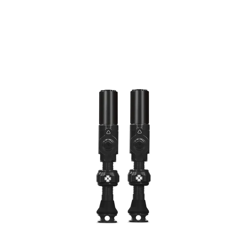 Válvulas sin cámara MUC-OFF Big Bore Hybrid (Schrader) Medium Negro