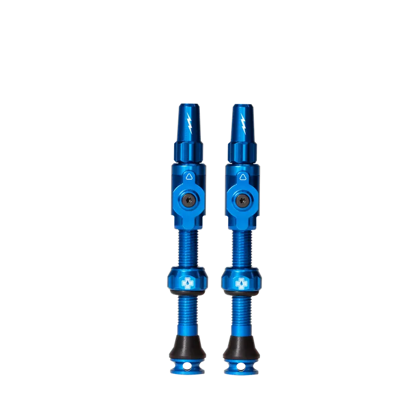 Válvulas sin cámara MUC-OFF Big Bore Lite (Presta) Large Azul