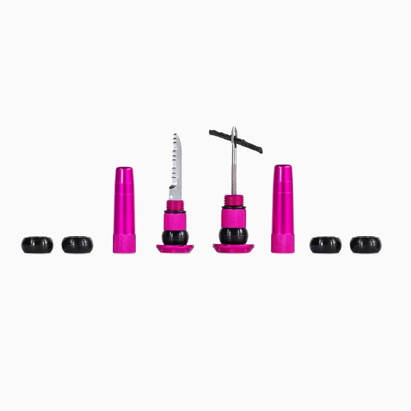 Kit de reparación MUC OFF Tubeless Pink integrado