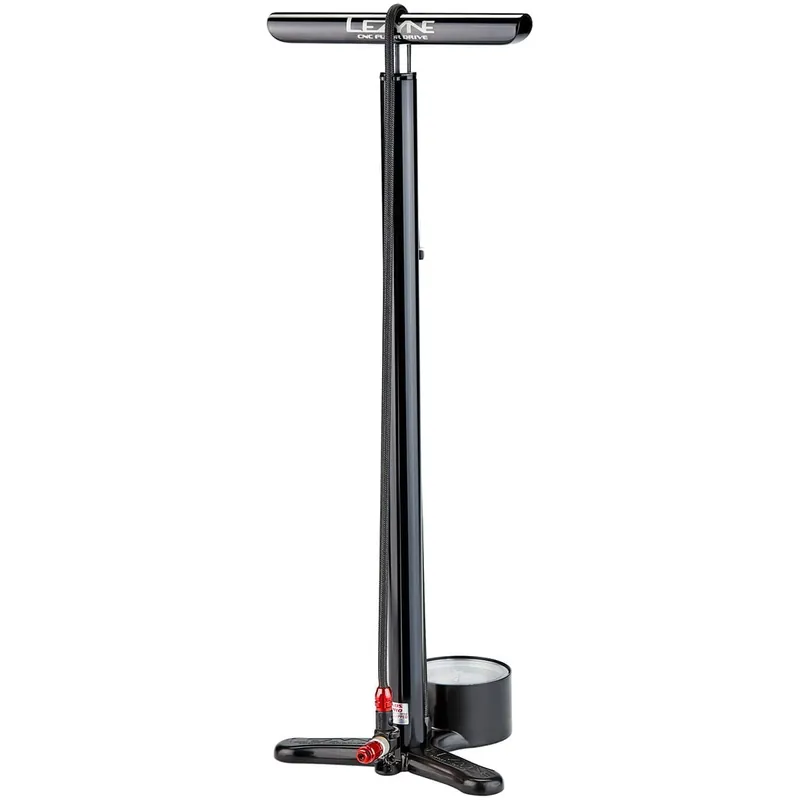 Bomba de pie LEZYNE CNC FLOOR DRIVE Negro