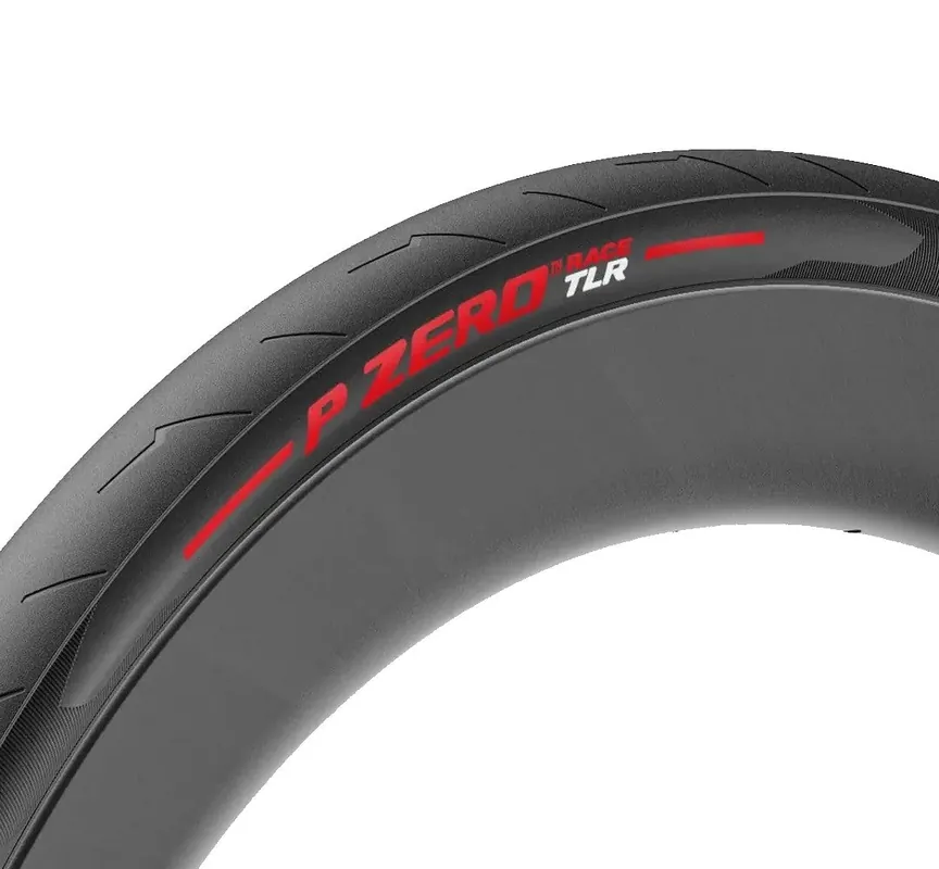 Neumático PIRELLI P ZERO RACE TLR 700c Tubeless Ready Rojo