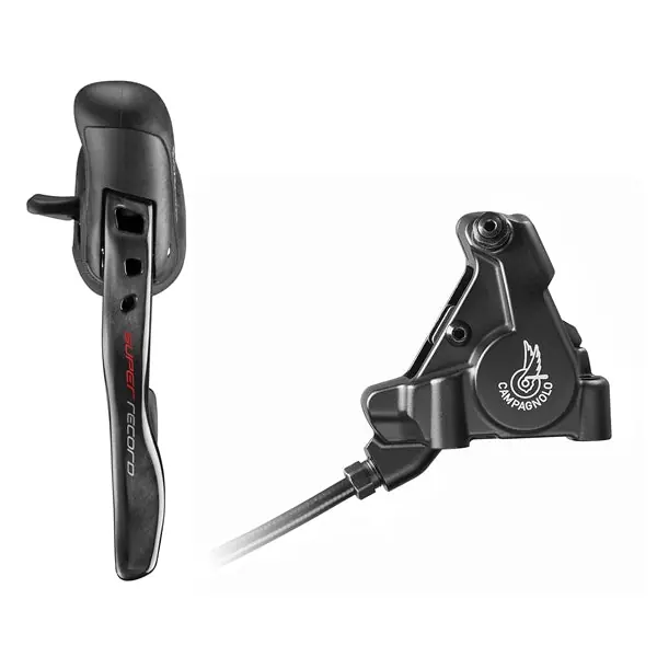 Palanca izquierda y pinza delantera 140mm CAMPAGNOLO SUPER RECORD FLAT MOUNT 2021