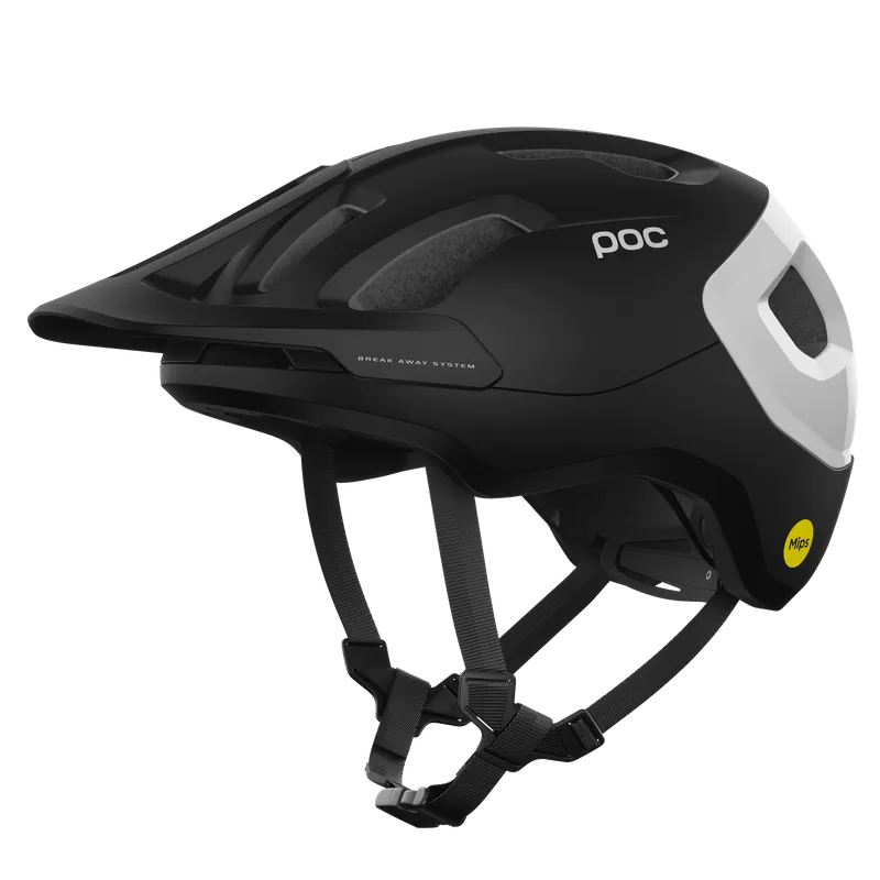 Casco MTB POC AXION RACE MIPS Negro mate/Blanco