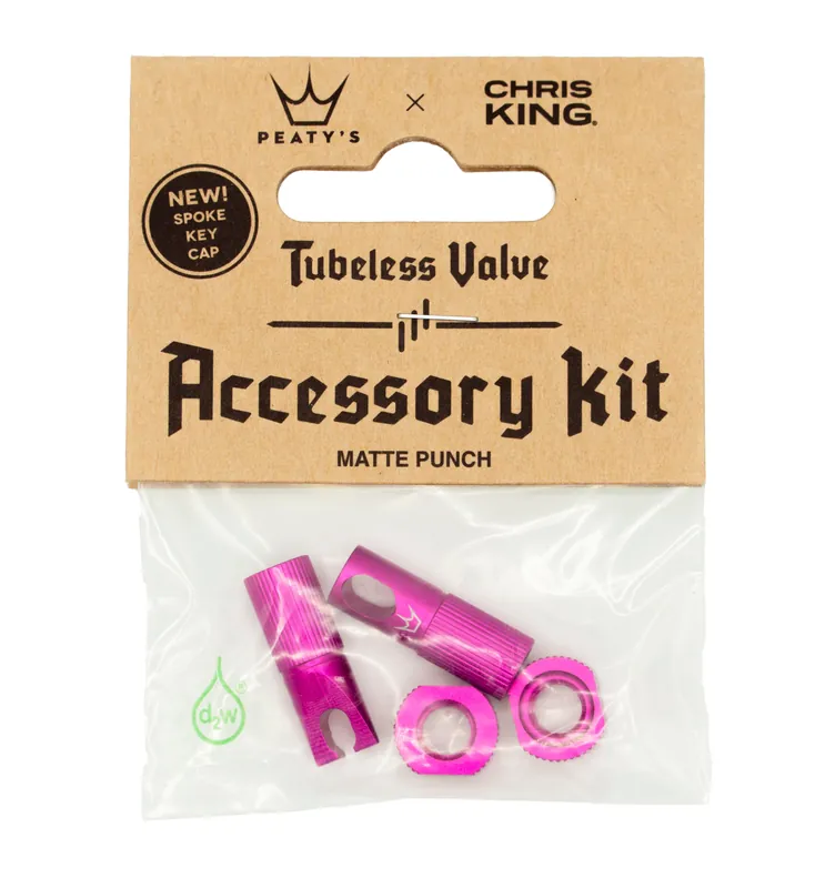Kit de Tapones de Válvula y Tetinas Rosas PEATY'S