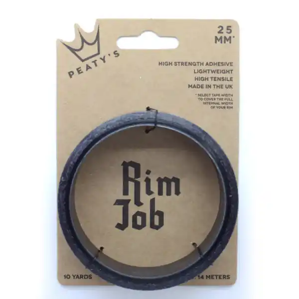 Fondo de llanta adhesivo Tubeless PEATY'S RIMJOB (9 m)