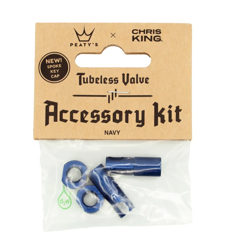 Kit de Tapones de Válvula y Tetinas PEATY'S Azul Marino