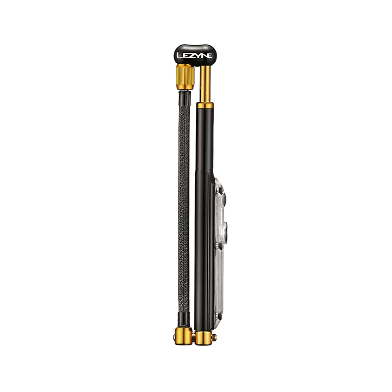 Bomba de suspensión de alta presión LEZYNE DIGITAL SHOCK DRIVE Negro/Oro