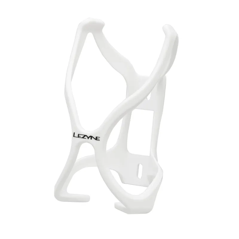 LEZYNE FLOW CAGE portabidón Blanco