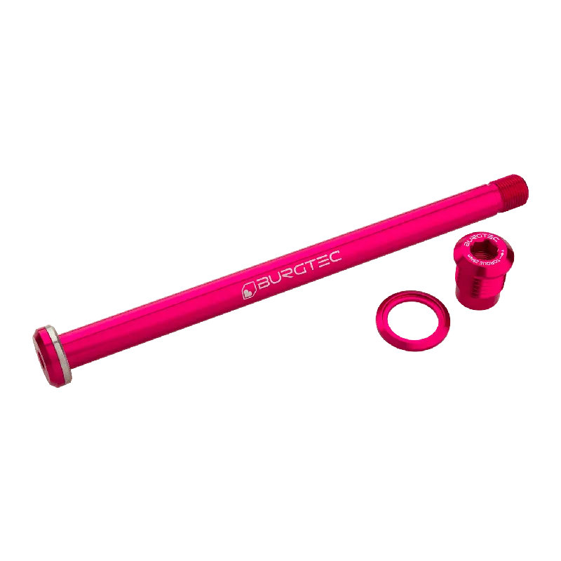 BURGTEC Eje de Rueda Trasera 174mm para Cuadro Yeti Rosa