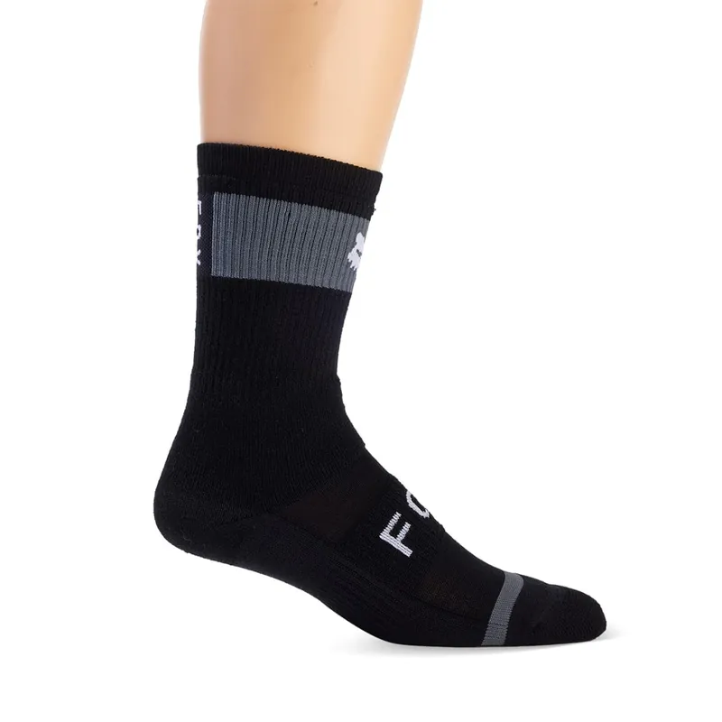 Calcetines FOX 8" DEFEND WINTER Negro