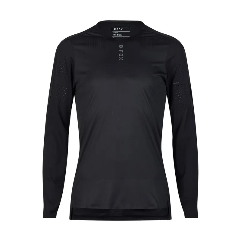Maillot manga larga FOX FLEXAIR PRO Negro