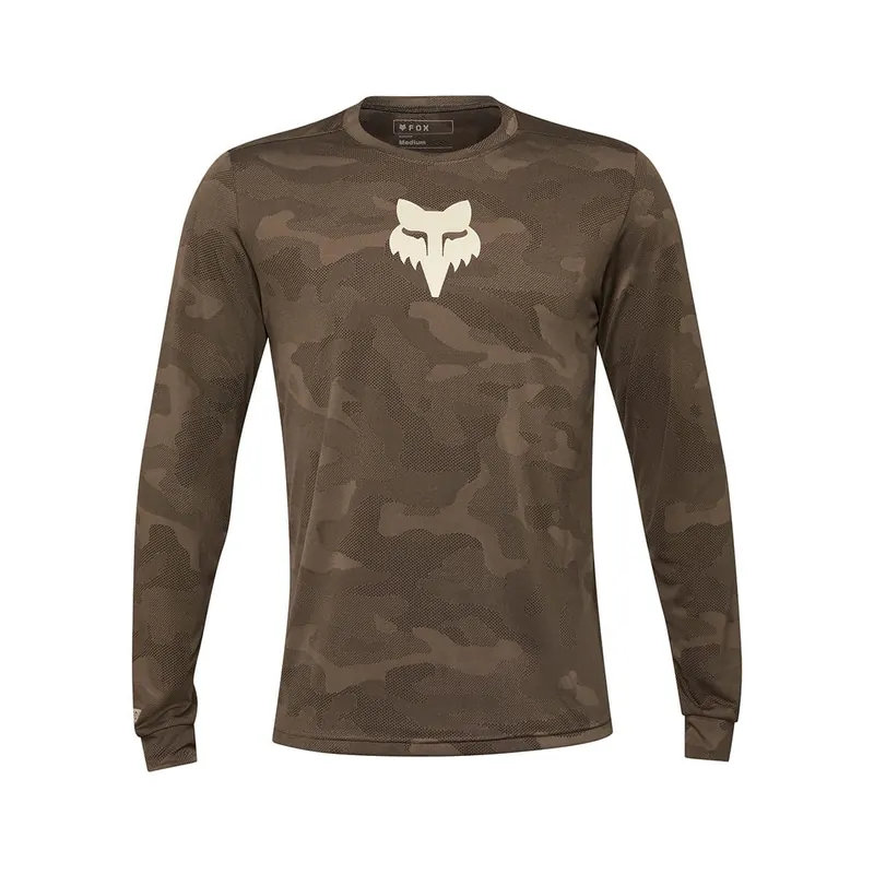 Maillot manga larga FOX RANGER TRU DRI Marrón