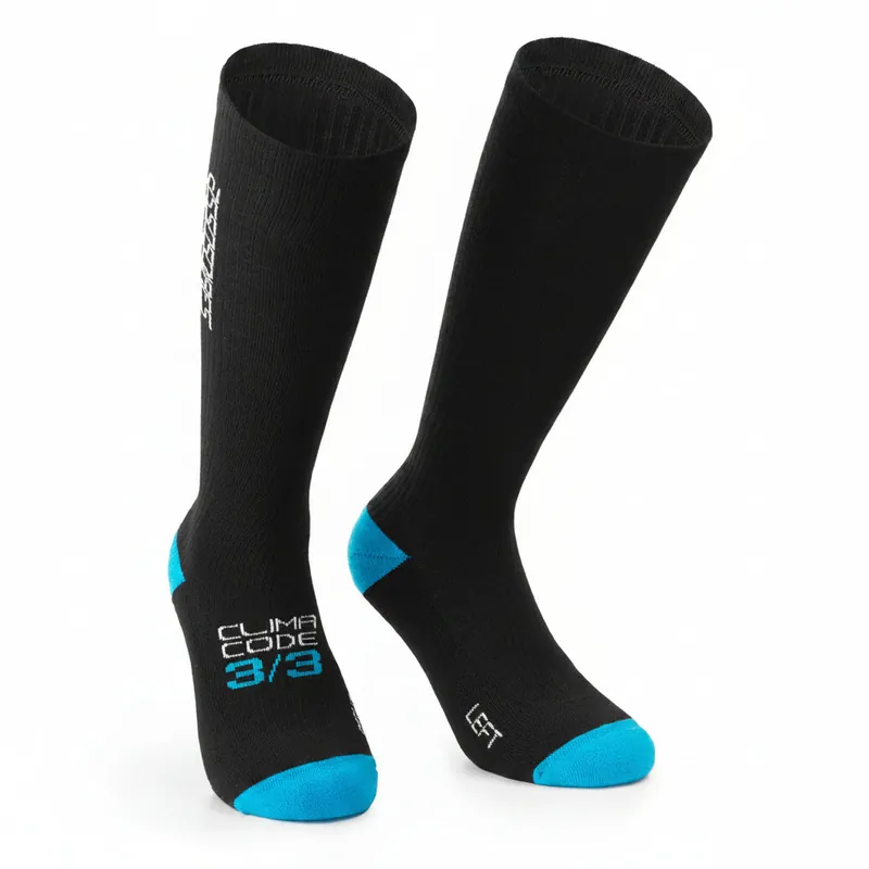 ASSOS ULTRAZ WINTER FUGU Calcetines Negro