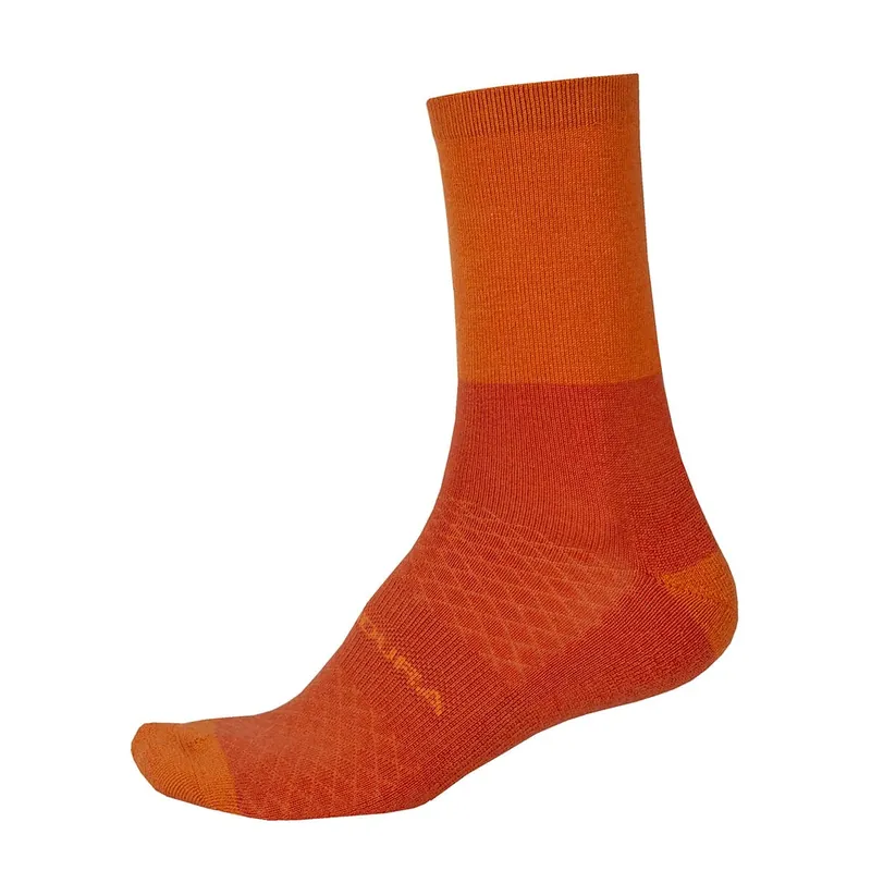 Calcetines ENDURA BAABAA MERINO WINTER Naranja