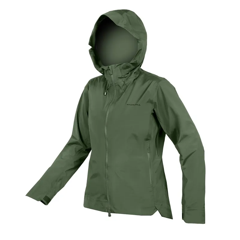 Chaqueta IMPERMEABLE ENDURA MT500 Mujer Caqui
