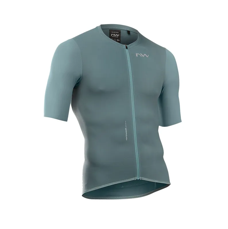 Maillot de manga corta NORTHWAVE ESSENCE Verde salvia