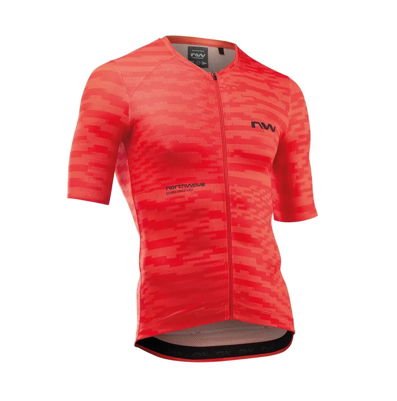 Maillot de manga corta NORTHWAVE BLADE Rojo
