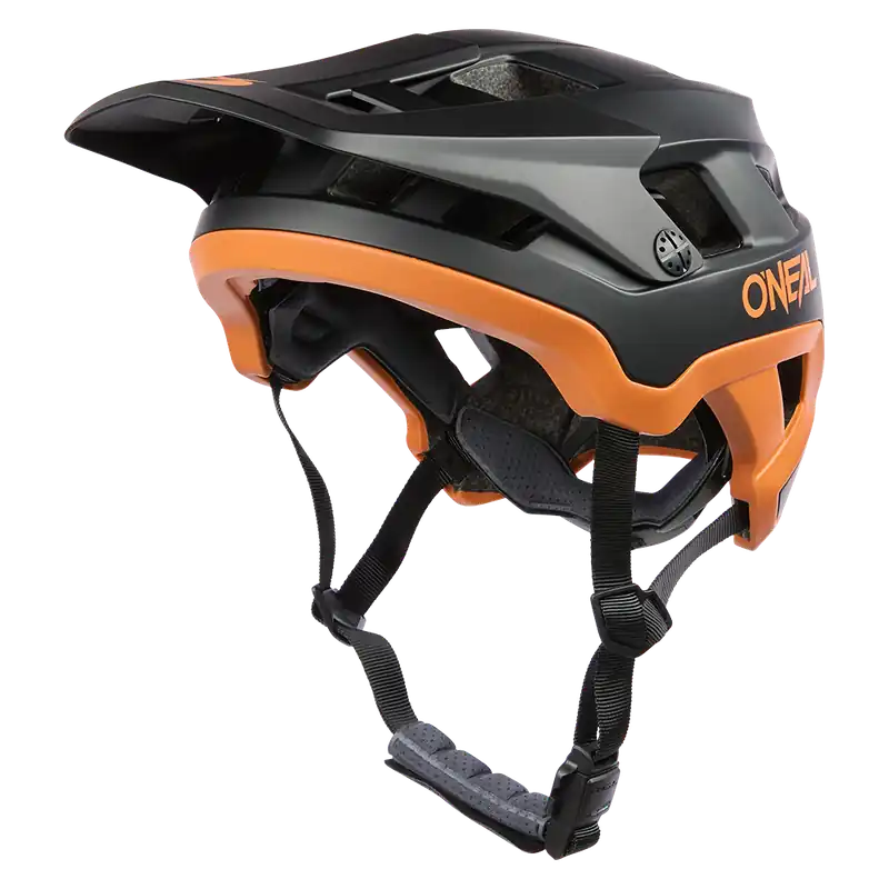 Casco MTB O'NEAL DEFENDER SOLID Negro/Naranja