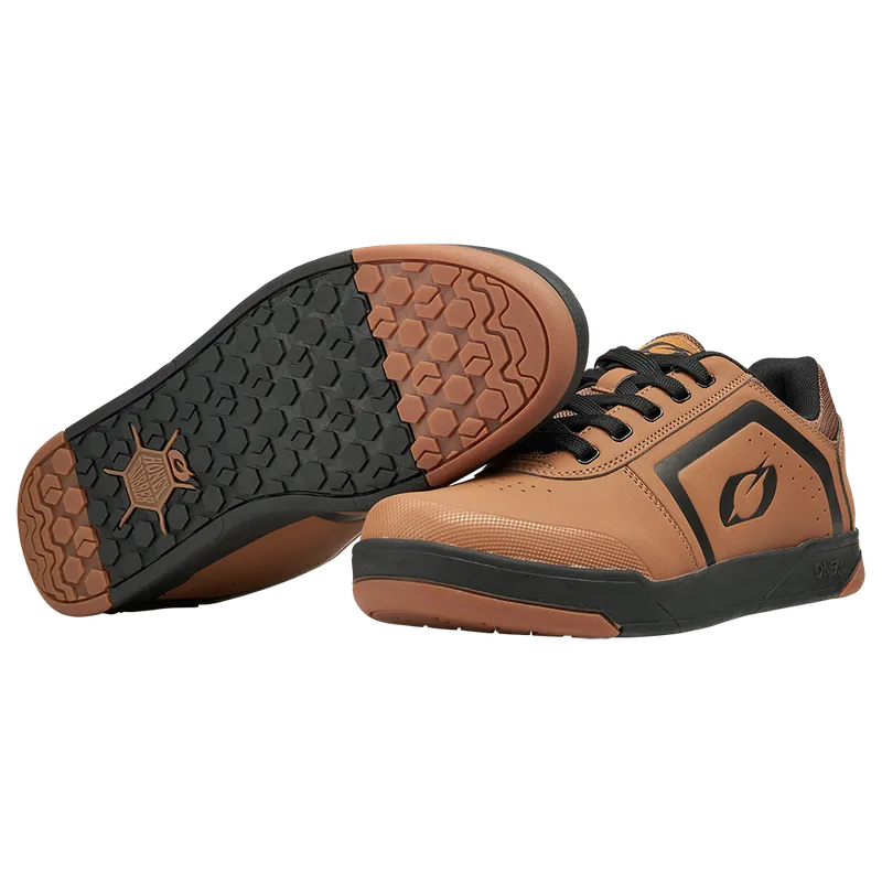 Zapatillas MTB O'NEAL PINNED FLAT Marrón/Negro