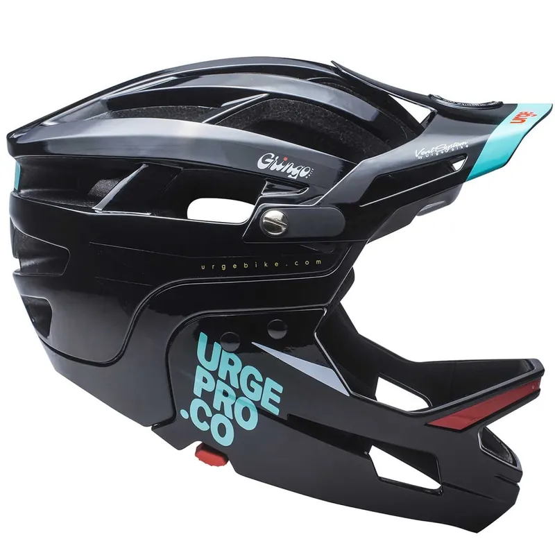 Casco MTB URGE GRINGO DE LA PAMPA Negro
