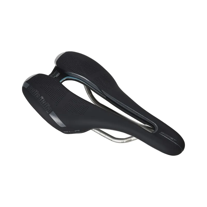 Sillín SELLE ITALIA SLR BOOST GRAVEL SUPERFLOW S Rails Ti316 Negro
