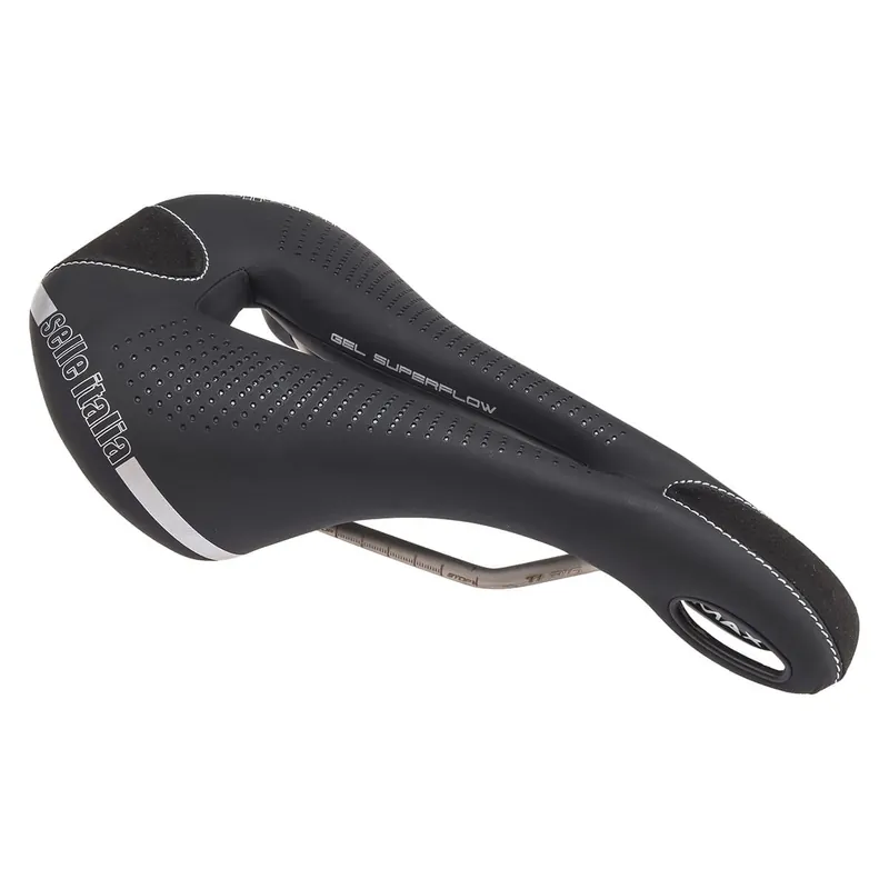 Sillín SELLE ITALIA MAX FLITE GEL SUPERFLOW L Raíles TI316