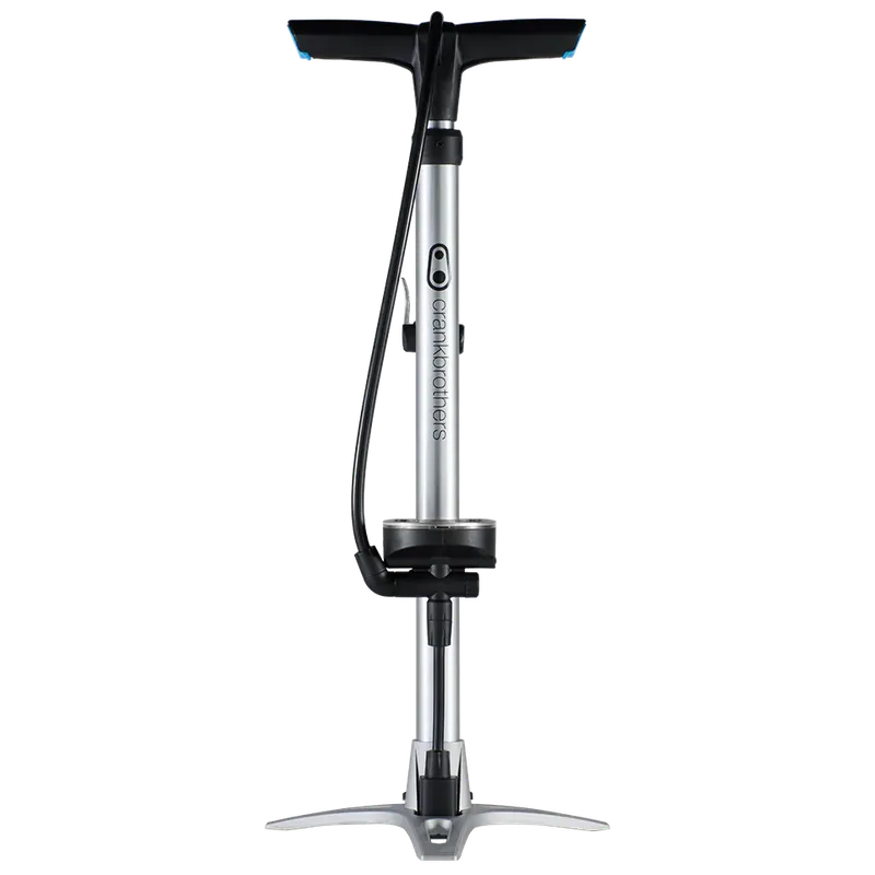 Bomba de pie CRANKBROTHERS STERLING Plata