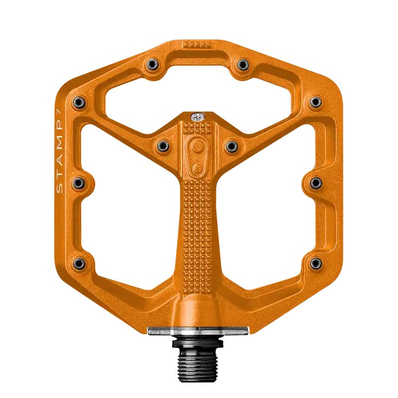 CRANKBROTHERS STAMP 7 Pequeños pedales planos Naranja