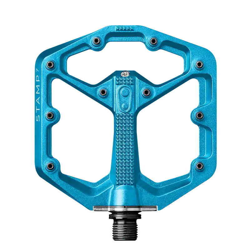 CRANKBROTHERS STAMP 7 Pedales planos pequeños Azul
