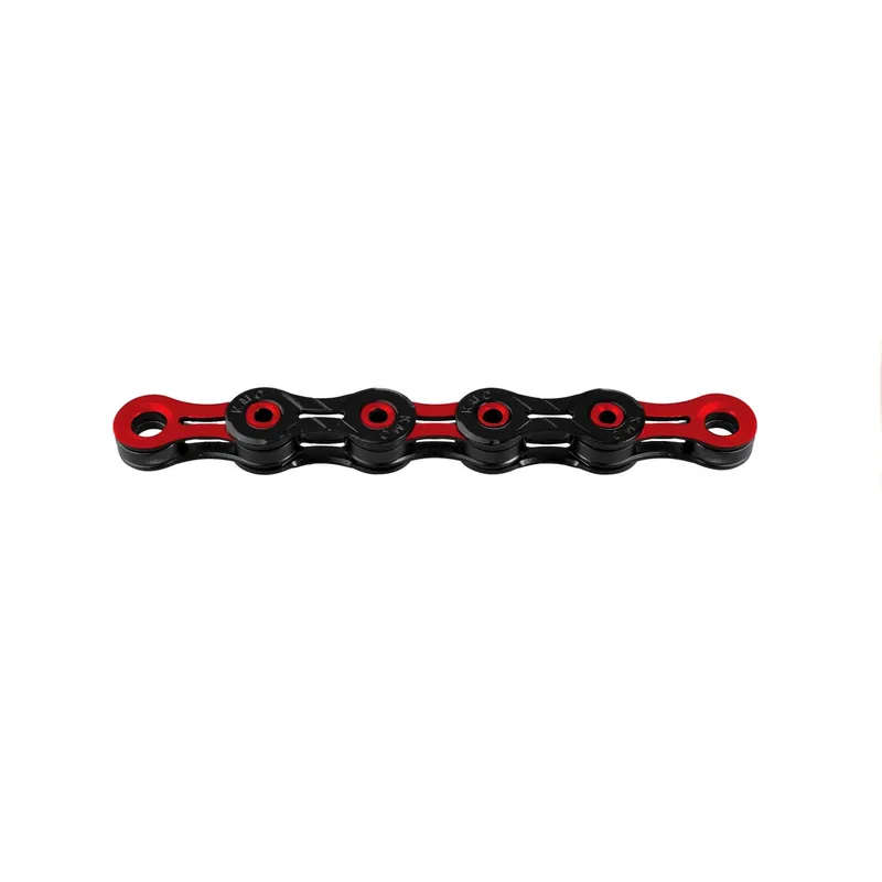 11V Cadena KMC DLC11 Negro/Rojo