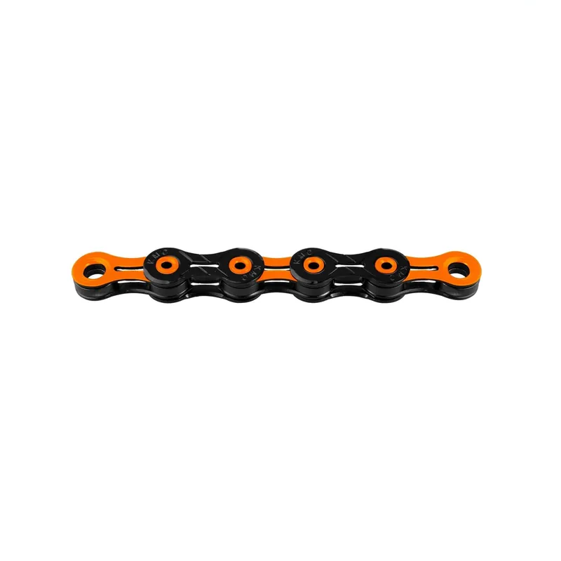11V Cadena KMC DLC11 Negro/Naranja