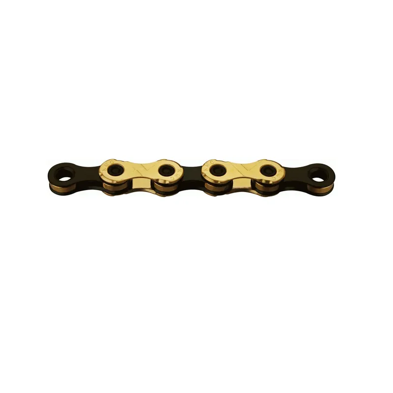 Cadena KMC X12 Ti-N 12V Negro/Oro