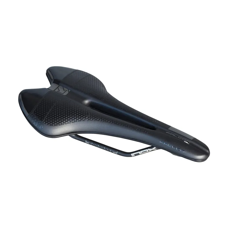 Sillín PRO FALCON GEL142mm Raíles Acero Inoxidable Negro