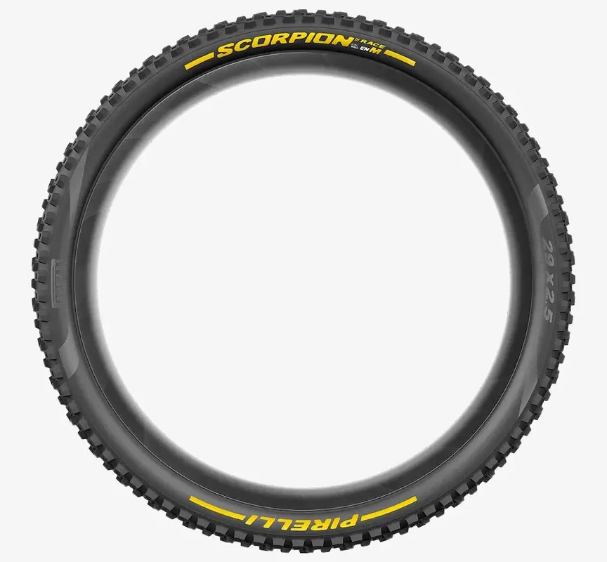 Neumático PIRELLI SCORPION RACE ENDURO M 29x2.5 Tubeless Ready Blando Negro/Amarillo 4191200