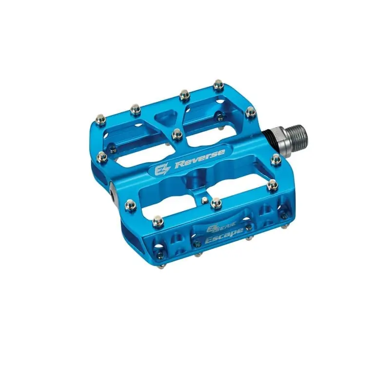 REVERSE COMPONENTS Pedales planos E-ESCAPE Azul claro