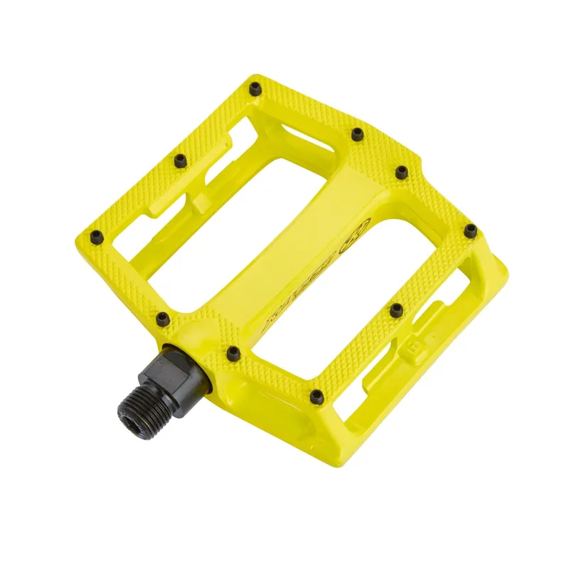 REVERSE COMPONENTS SUPER SHAPE 3D Pedales Planos Amarillo