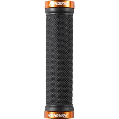 Puños Reverse Components CLASSIC Lock-On Negro/Naranja
