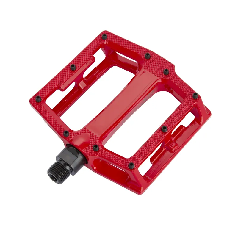 REVERSE COMPONENTS SUPER SHAPE 3D Pedales Planos Rojo