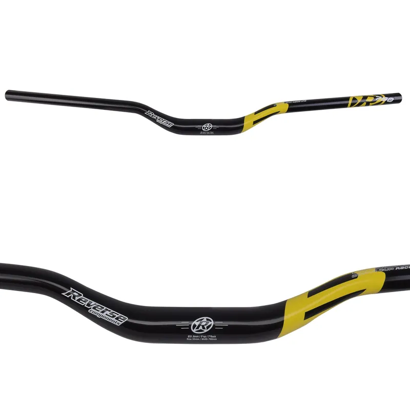 REVERSE COMPONENTS BASE Rise 35mm Hanger 790mm Negro/Amarillo