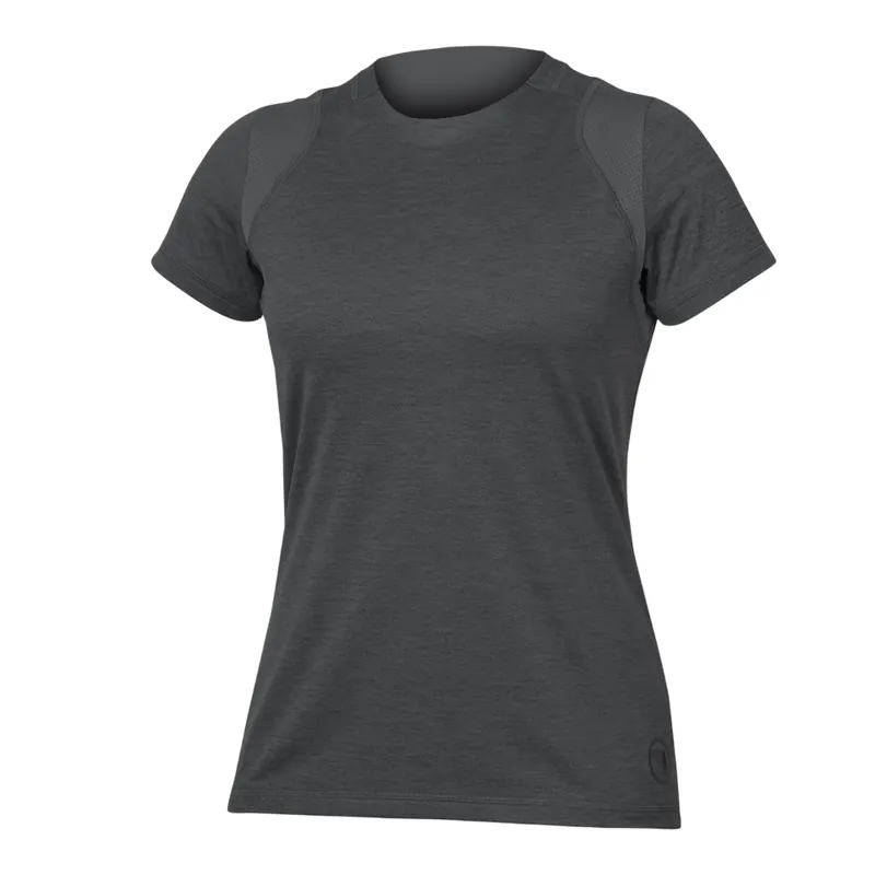 Maillot manga corta ENDURA SINGLETRACK Mujer Gris