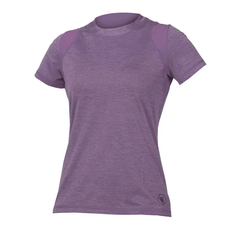 Maillot Mujer ENDURA SINGLETRACK Manga Corta Morado
