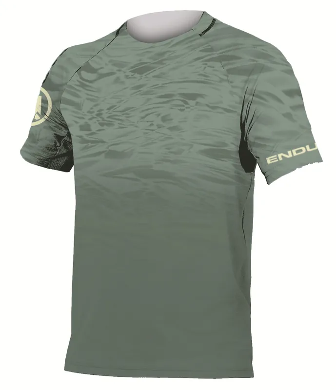 Camiseta manga corta ENDURA MARBLE LTD PRINTED Verde 2025