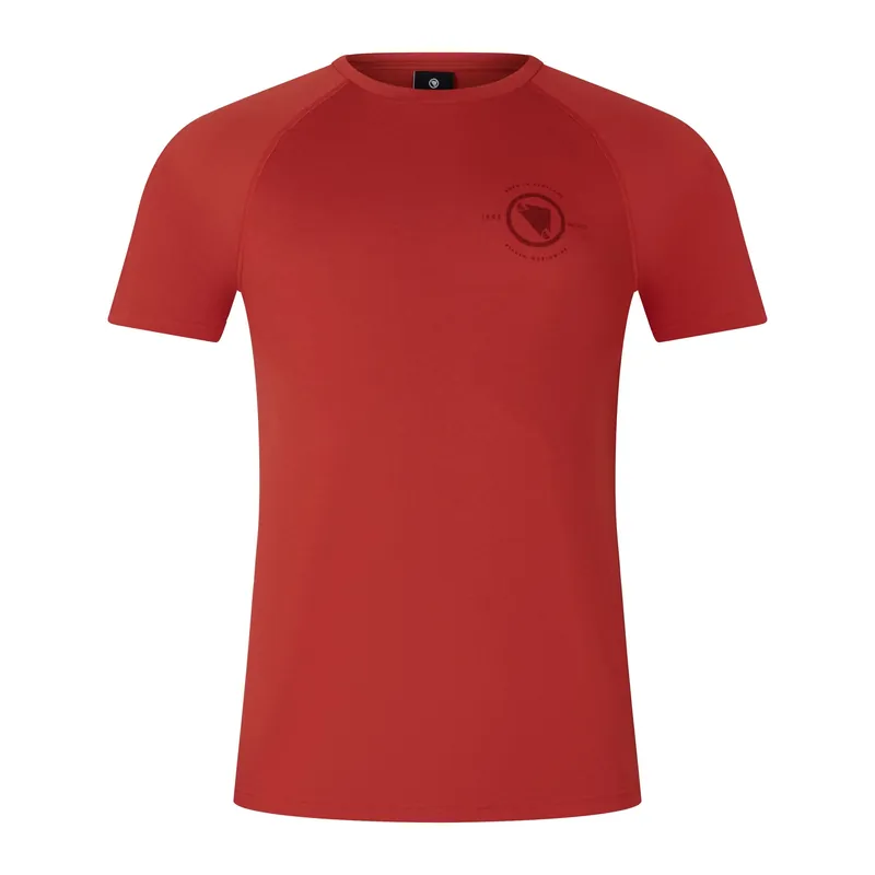Maillot manga corta ENDURA LOOP Rojo