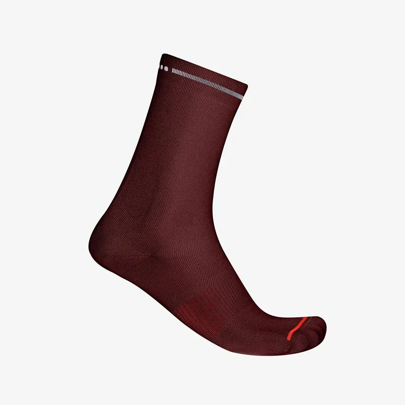 Calcetines CASTELLI PREMIO EVO 18 Burdeos