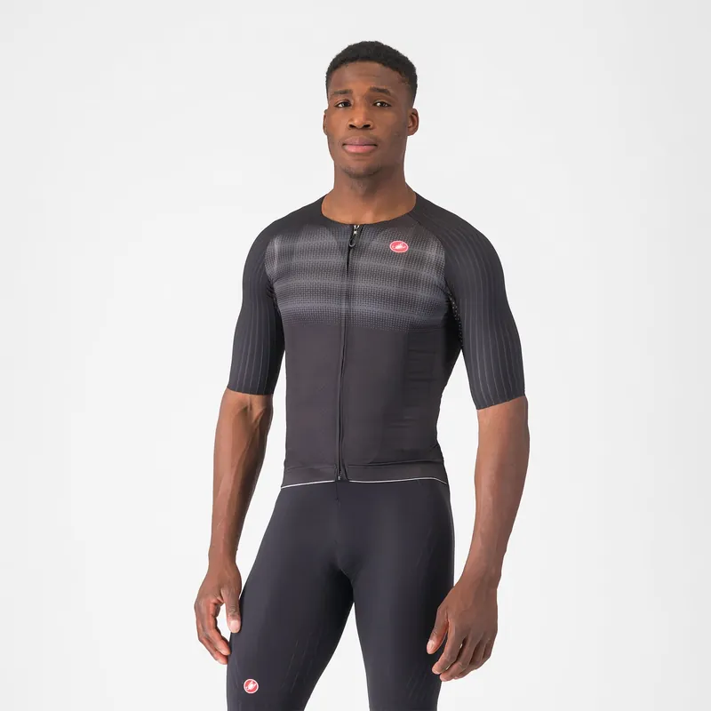 Maillot de manga corta CASTELLI AERO RACE 8S Negro
