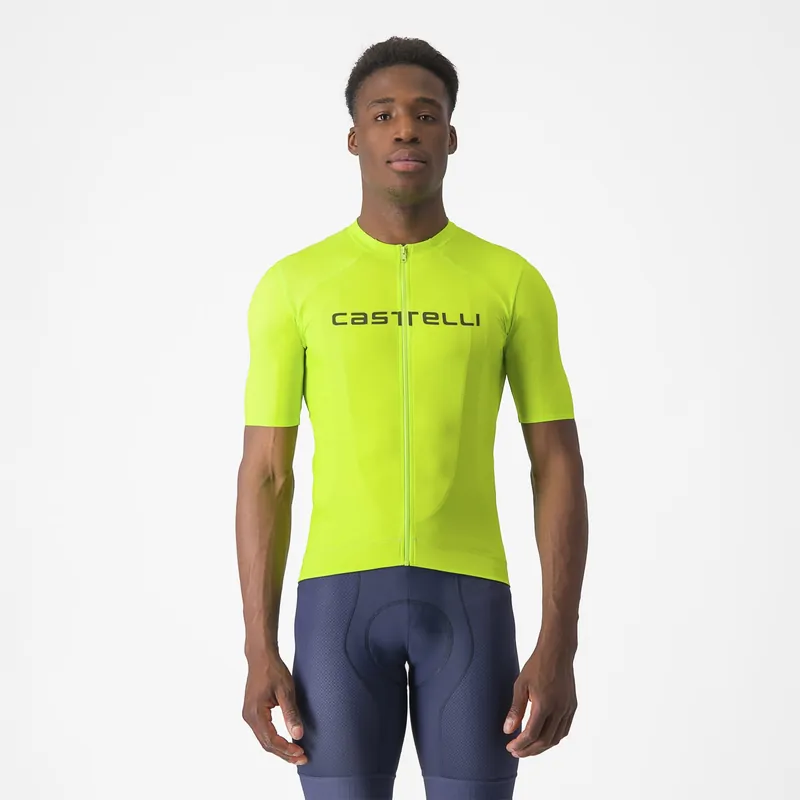 Maillot de manga corta CASTELLI PROLOGO LITE Amarillo