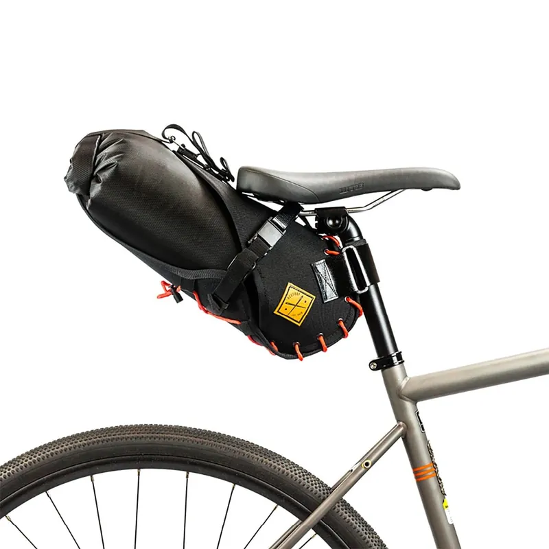 RESTRAP SADDLE BAG 8 L Naranja + DRY BAG 8 L