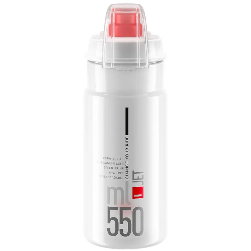 ELITE JET PLUS Botella de agua transparente
