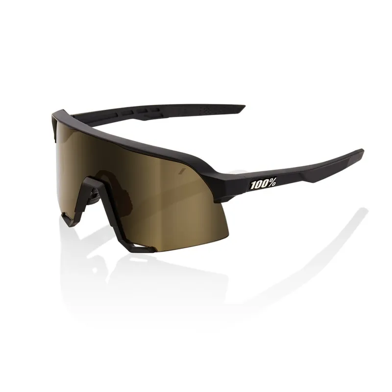 Gafas 100% S3 Black Mirror Gold