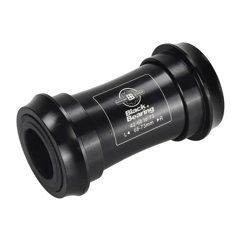 BLACK BEARING Platos y bielas BB30 Eje de 24 mm y acero GXP